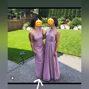 David’s bridal bridesmaid dress